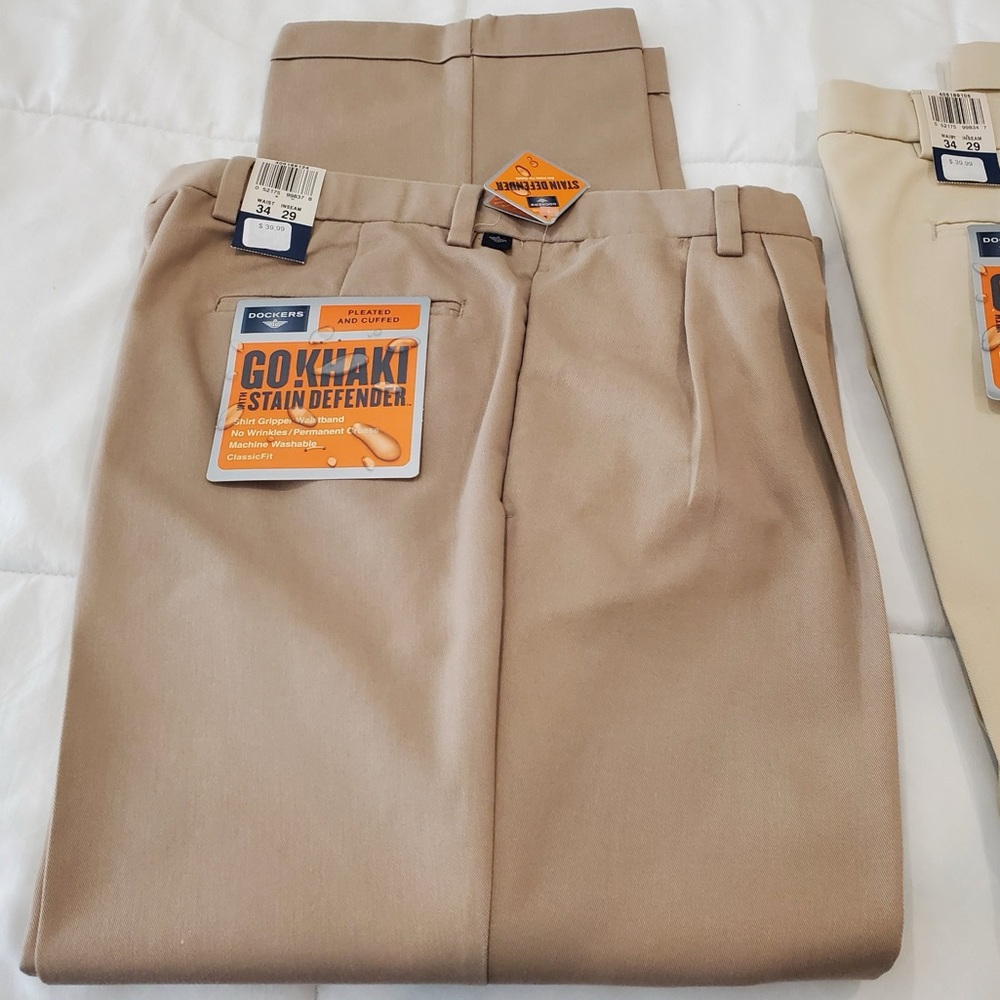 Dockers Men's Go Khaki Stain Defender Pants